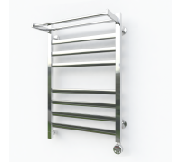 Электрический полотенцесушитель Эрато Квадрат 24 с верхней полкой 800х600 (Erato)