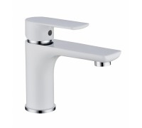 Смеситель для раковины Grocenberg GB2009 Белый хром