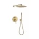 Душевая система скрытого монтажа Grocenberg GB5099MG-3 Матовое золото