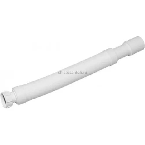 Труба гофрированная раздвижная (L600-1500мм) 1 1/4" ф40/50 McAlpine (МсАлпине)