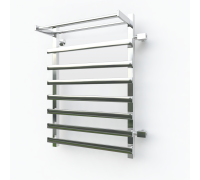 Водяной полотенцесушитель Эрато Квадрат 33 1200х500 (с верхней полкой и правым боковым подключением) (Erato)