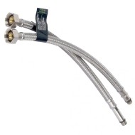 Подводка для смесителя Monoflex PEX оплётка из нержавеющей стали, гайка G1/2 – штуцер М10, 40 см