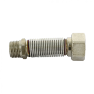 Подводка для воды НВ Flexorapid из нержавеющей стали 1/2"х3/4" 6.5-12.5 см