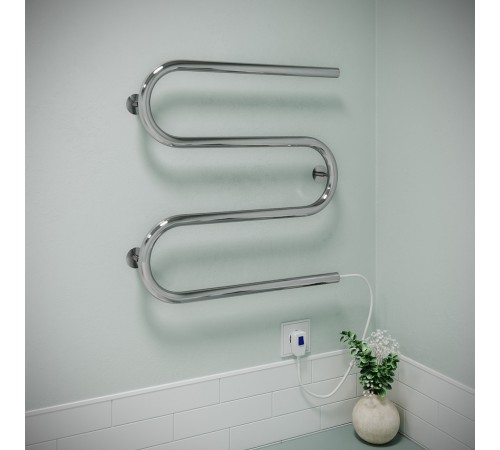 Электро 25 М-обр 500х500 Полотенцесушитель TERMINUS