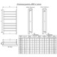 Водяной полотенцесушитель S plaza 100/40 Полированный (Dvin)