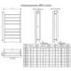 Водяной полотенцесушитель S plaza 100/40 Полированный (Dvin)