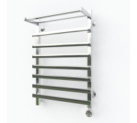 Электрический полотенцесушитель Эрато Квадрат 33 с верхней полкой 1200х400 (Erato)