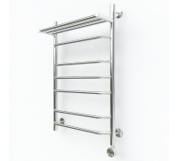 Электрический полотенцесушитель Эрато A35 с верхней полкой 700х600 (Erato)