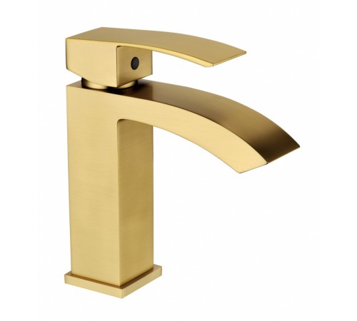 Смеситель для раковины стандартный Grocenberg GB2007MG Матовое золото