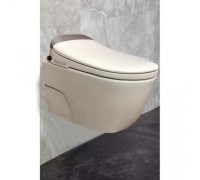 Унитаз подвесной безободковый Toscana (круговой смыв) (электронная крышка с функцией биде) Z19-13 (Зандини)