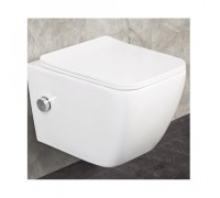 Унитаз подвесной Torino безободковый функция биде (крышка дюропласт-микролифт) Z19-21  (Зандини)