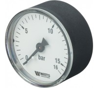 Манометр аксиальный 50 мм 1/4", 0-16 бар Watts F+R100