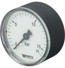 Манометр аксиальный 50 мм 1/4", 0-16 бар Watts F+R100