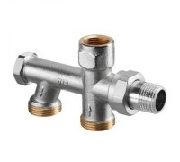 Насадка присоединительная для двухтрубных систем Duo G 3/4" НР с функцией отключения Oventrop