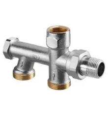 Насадка присоединительная для двухтрубных систем Duo G 3/4" НР с функцией отключения Oventrop