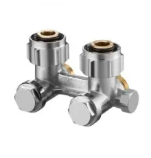 Узел нижнего подключения радиатора 3/4" НГ x 3/4" НР, угловой Multiflex F ZBU Oventrop