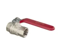 Кран шаровый 1 1/4" ВВ маховик из алюминия Optibal Oventrop