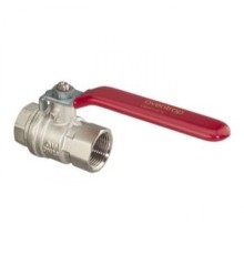 Кран шаровый 1 1/4" ВВ маховик из алюминия Optibal Oventrop