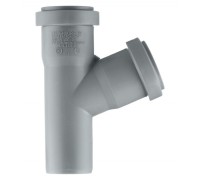 Тройник канализационный HTEA 40х40/67° Ostendorf