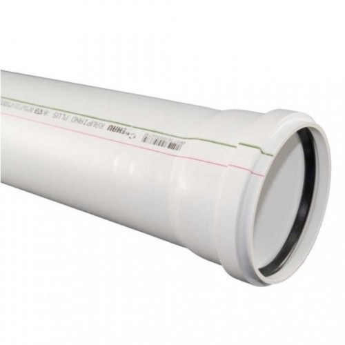 Труба канализационная Raupiano Plus 110/750 мм REHAU (РЕХАУ - 11202841006)