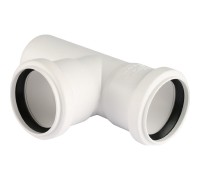 Тройник канализационный Raupiano Plus 50/50х87° REHAU (РЕХАУ - 11212541001)