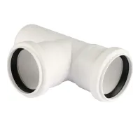 Тройник канализационный Raupiano Plus 50/50х87° REHAU (РЕХАУ - 11212541001)
