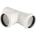 Тройник канализационный Raupiano Plus 50/50х87° REHAU (РЕХАУ - 11212541001)