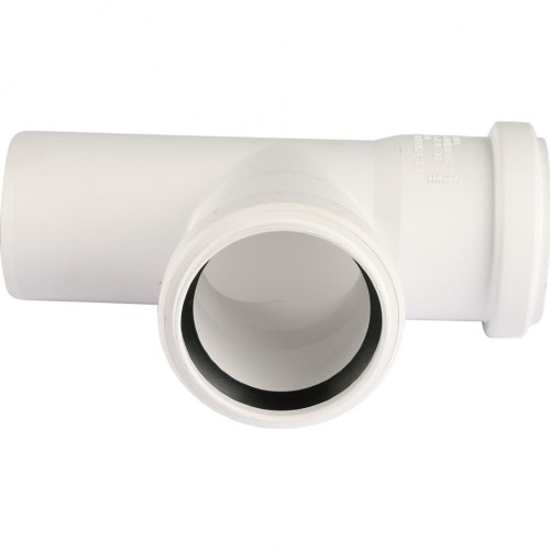 Тройник канализационный Raupiano Plus 50/50х87° REHAU (РЕХАУ - 11212541001)
