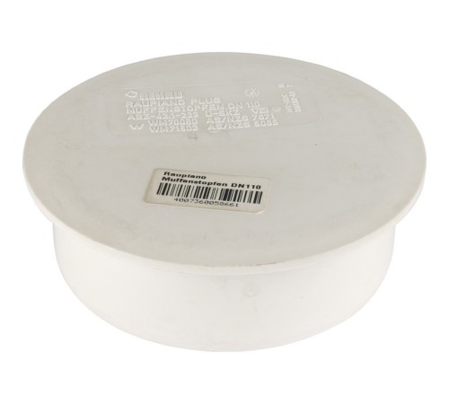 Заглушка канализационная Raupiano Plus 110 REHAU (РЕХАУ - 11214741002)