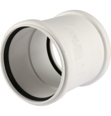 Муфта канализационная двухраструбная Raupiano Plus 110 REHAU (РЕХАУ - 11215141001)