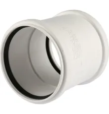 Муфта канализационная двухраструбная Raupiano Plus 110 REHAU (РЕХАУ - 11215141001)