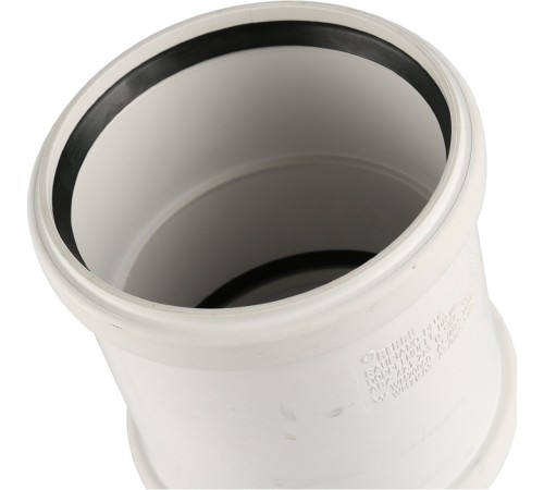 Муфта канализационная двухраструбная Raupiano Plus 110 REHAU (РЕХАУ - 11215141001)