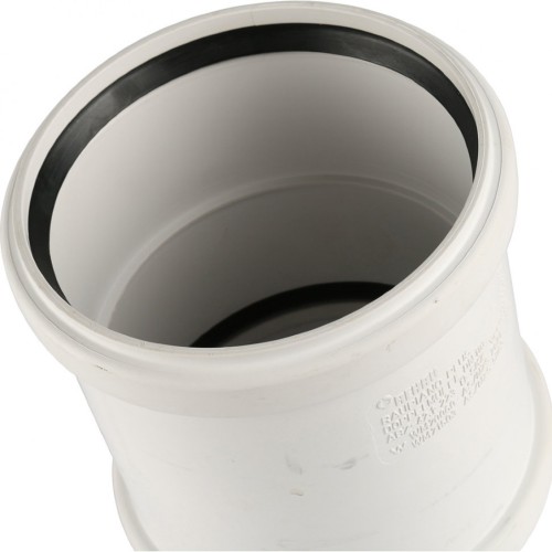 Муфта канализационная двухраструбная Raupiano Plus 110 REHAU (РЕХАУ - 11215141001)