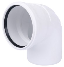 Отвод канализационный Raupiano Plus 110х87° REHAU (РЕХАУ - 11234641001)