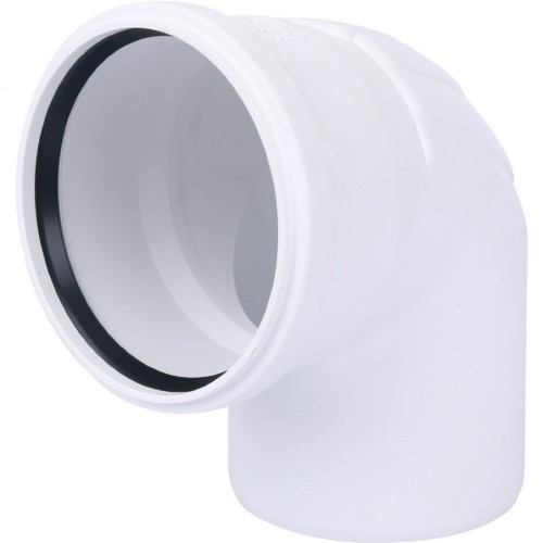 Отвод канализационный Raupiano Plus 110х87° REHAU (РЕХАУ - 11234641001)