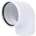 Отвод канализационный Raupiano Plus 110х87° REHAU (РЕХАУ - 11234641001)