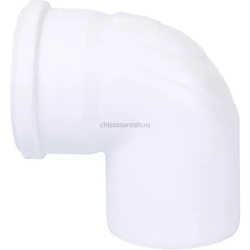 Отвод канализационный Raupiano Plus 110х87° REHAU (РЕХАУ - 11234641001)