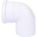 Отвод канализационный Raupiano Plus 110х87° REHAU (РЕХАУ - 11234641001)