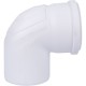Отвод канализационный Raupiano Plus 110х87° REHAU (РЕХАУ - 11234641001)