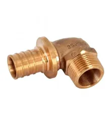 Уголок-переходник с наружной резьбой 25-R 3/4 RX+ REHAU (РЕХАУ - 14563501001)