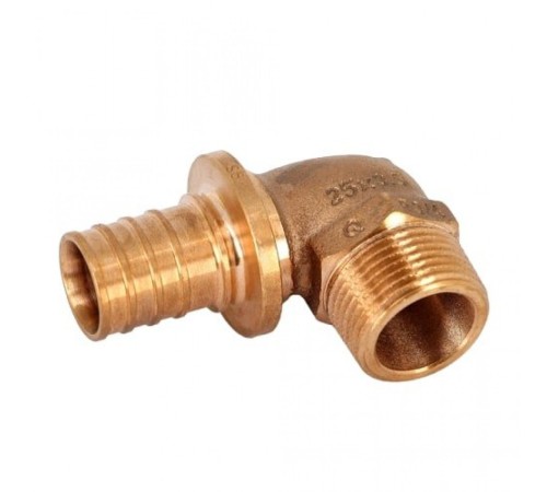 Уголок-переходник с наружной резьбой 25-R 3/4 RX+ REHAU (РЕХАУ - 14563501001)