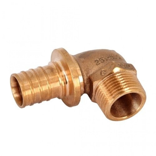 Уголок-переходник с наружной резьбой 25-R 3/4 RX+ REHAU (РЕХАУ - 14563501001)