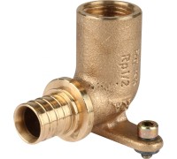 Угольник настенный с внутренней резьбой 20-Rp 1/2, длинный RX+ REHAU (РЕХАУ - 14563631001)