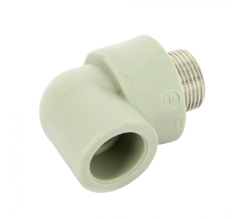 Угольник PPR с наружной резьбой 25x3/4" FV-Plast Угольник PPR с наружной резьбой 25x3/4" FV-Plast