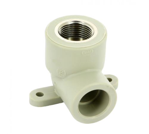 Колено настенное с металлической внутренней резьбой 25x3/4" PPR FV-Plast Колено настенное с металлической внутренней резьбой 25x3/4" PPR FV-Plast