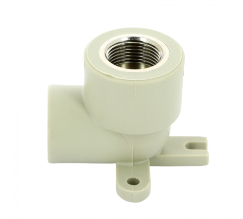 Колено настенное с металлической внутренней резьбой 25x3/4" PPR FV-Plast Колено настенное с металлической внутренней резьбой 25x3/4" PPR FV-Plast