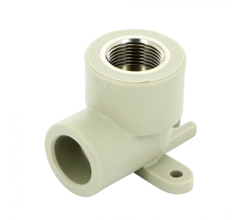 Колено настенное с металлической внутренней резьбой 25x3/4" PPR FV-Plast Колено настенное с металлической внутренней резьбой 25x3/4" PPR FV-Plast
