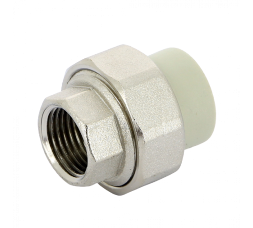 Разъёмное соединение PPR с внутренней резьбой 20x1/2" FV-Plast Разъёмное соединение PPR с внутренней резьбой 20x1/2" FV-Plast