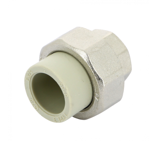 Разъёмное соединение PPR с внутренней резьбой 20x1/2" FV-Plast Разъёмное соединение PPR с внутренней резьбой 20x1/2" FV-Plast