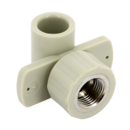 Колено настенное с внутренней резьбой 20x1/2" для гипсокартона PPR FV-Plast